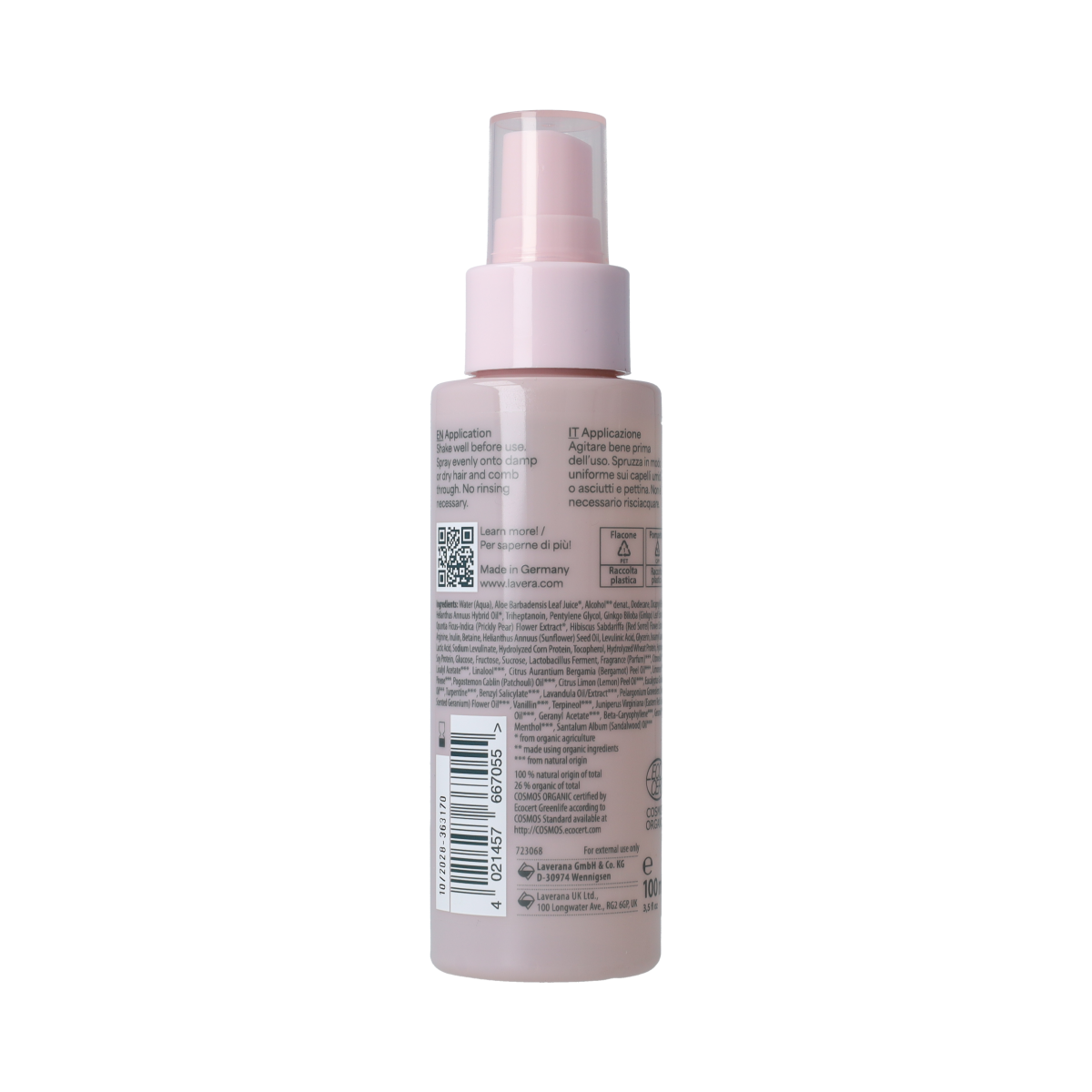 Lavera Hair Leave-in Spray 100.00 Milliliter