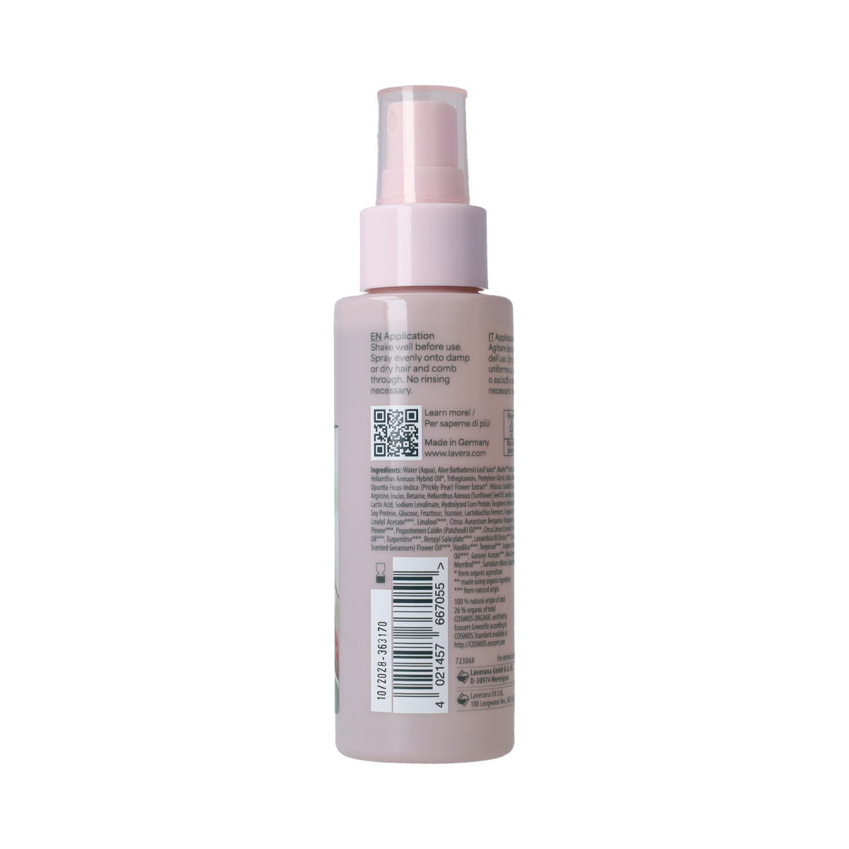 Lavera Hair Leave-in Spray 100.00 Milliliter
