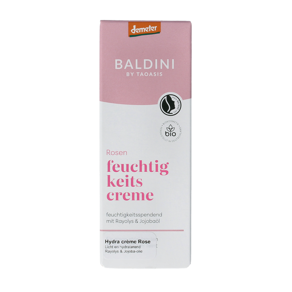 Baldini Lichte creme hydraterend rose bio demeter 50.00 Milliliter