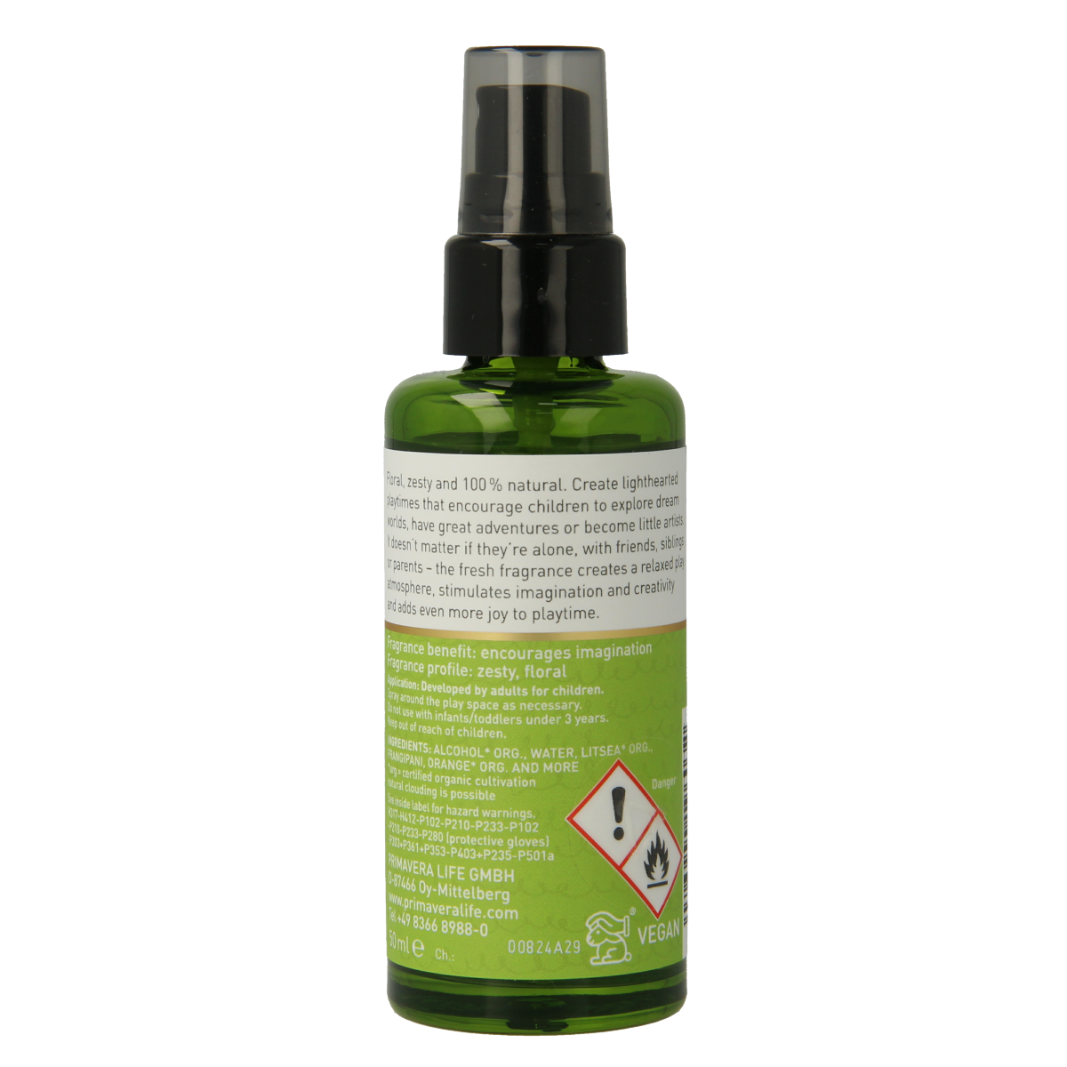 Primavera Play time! roomspray 50.00 Milliliter
