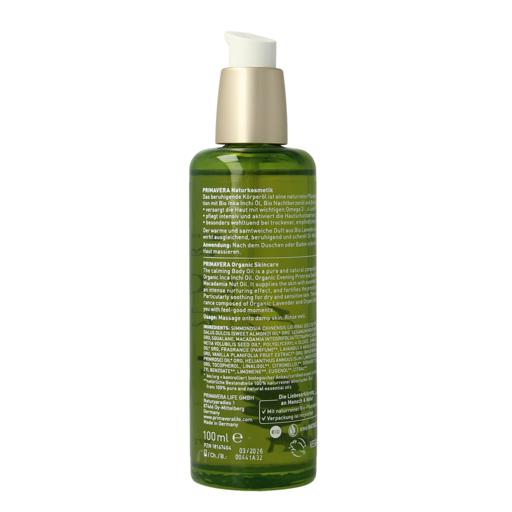 Primavera Relax body oil 100.00 Milliliter