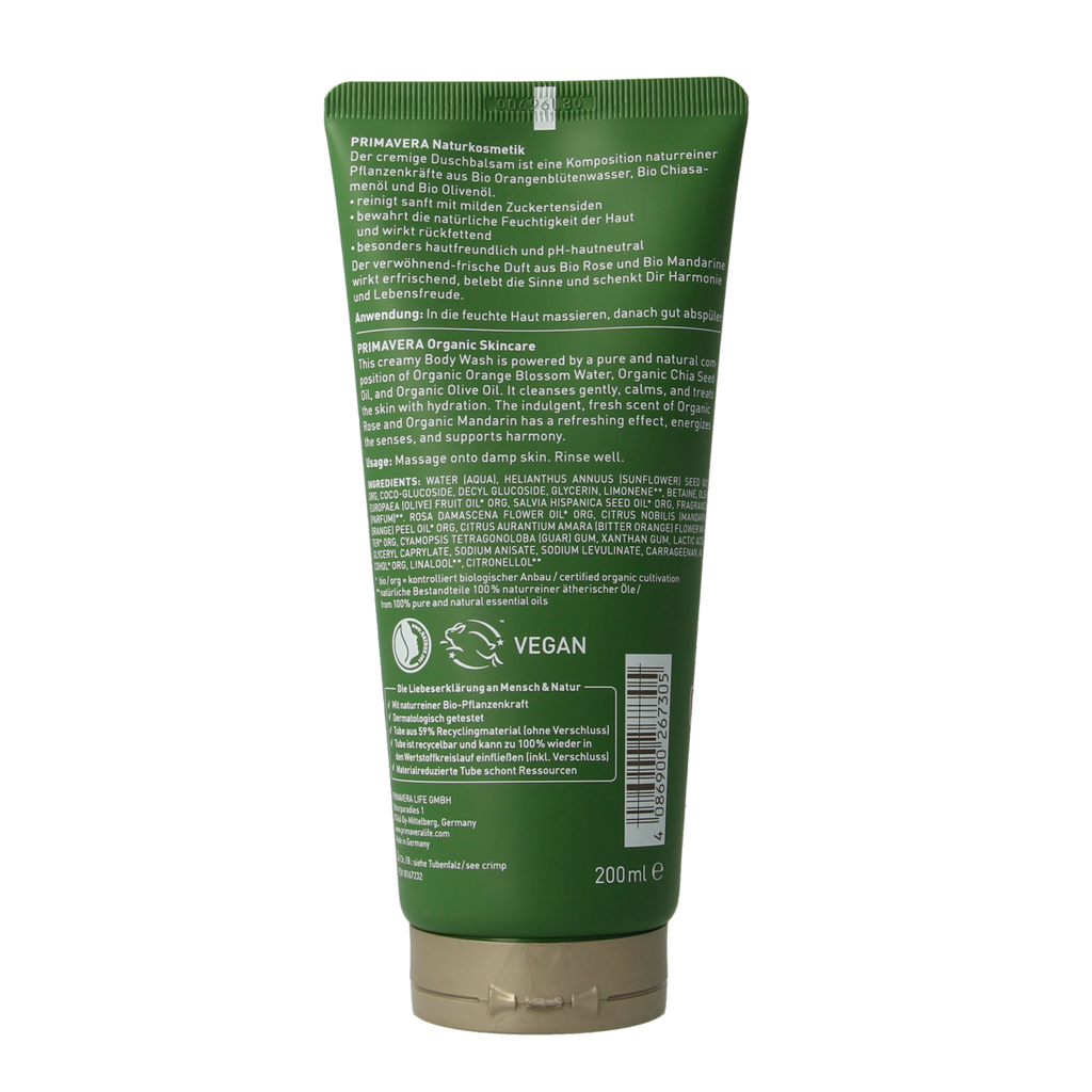 Primavera Sweet love body wash 200.00 Milliliter
