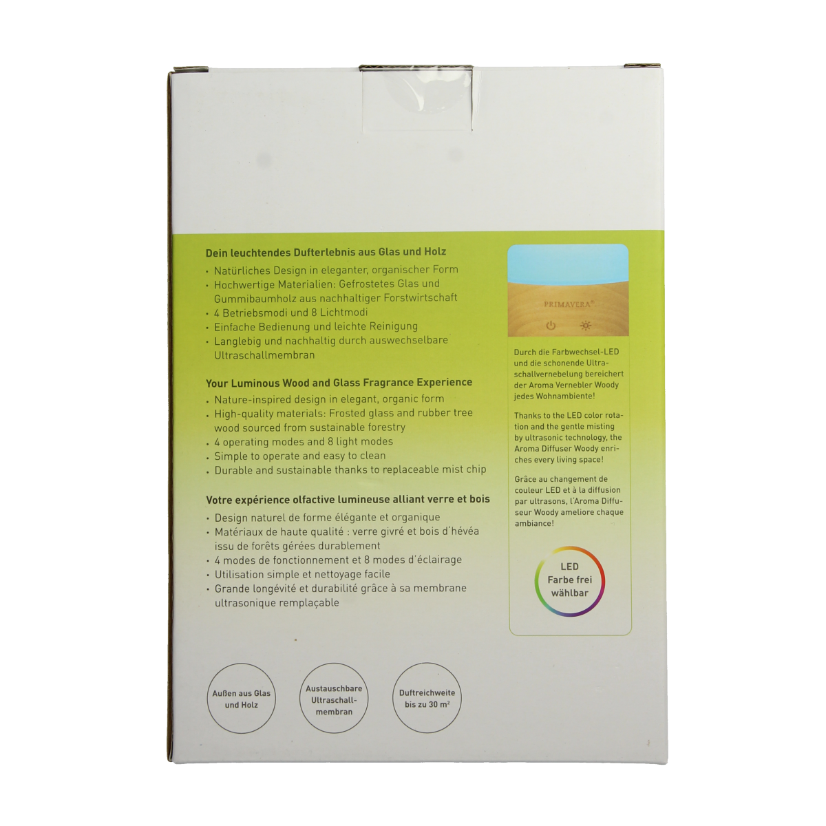 Primavera Aroma diffuser woody 1.00 Stuks