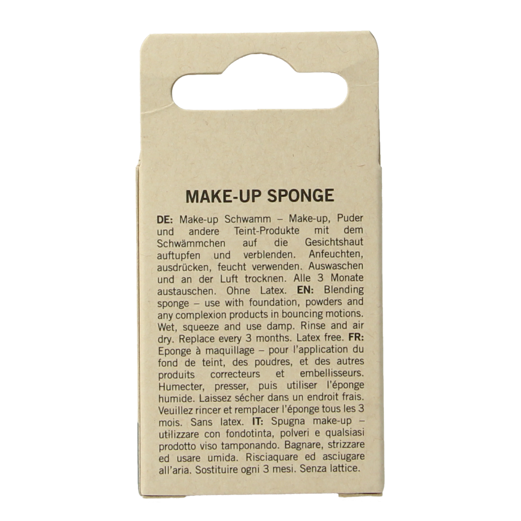 Benecos natural beauty Natural make-up sponge 1.00 Stuks