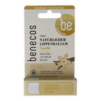 Benecos natural beauty Natural lipbalm vanilla in box 1.00 Stuks