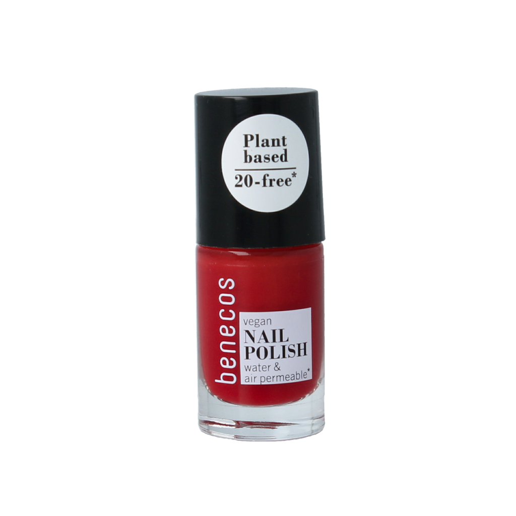 Benecos natural beauty Vegan nail polish vintage red 20-free plantbased 5.00 Milliliter