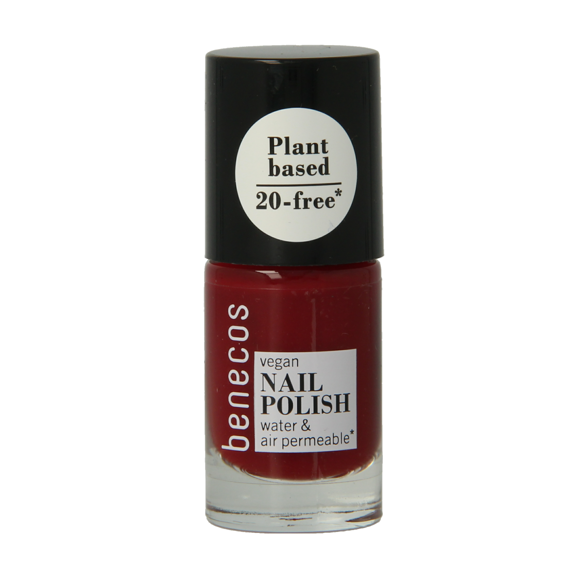 Benecos natural beauty Vegan nail polish cherry red 20-free plantbased 5.00 Milliliter
