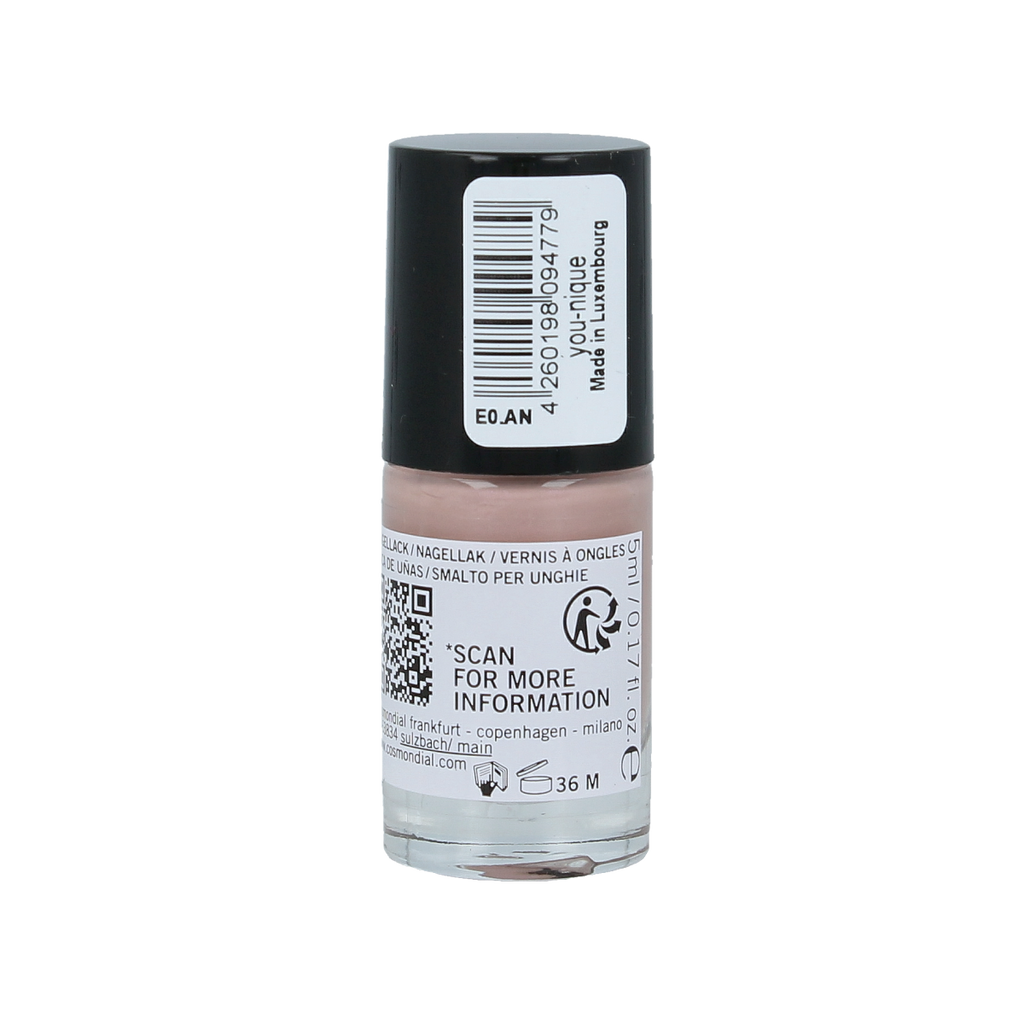 Benecos natural beauty Vegan nagellak you-nique 20-free plantbased 5.00 Milliliter