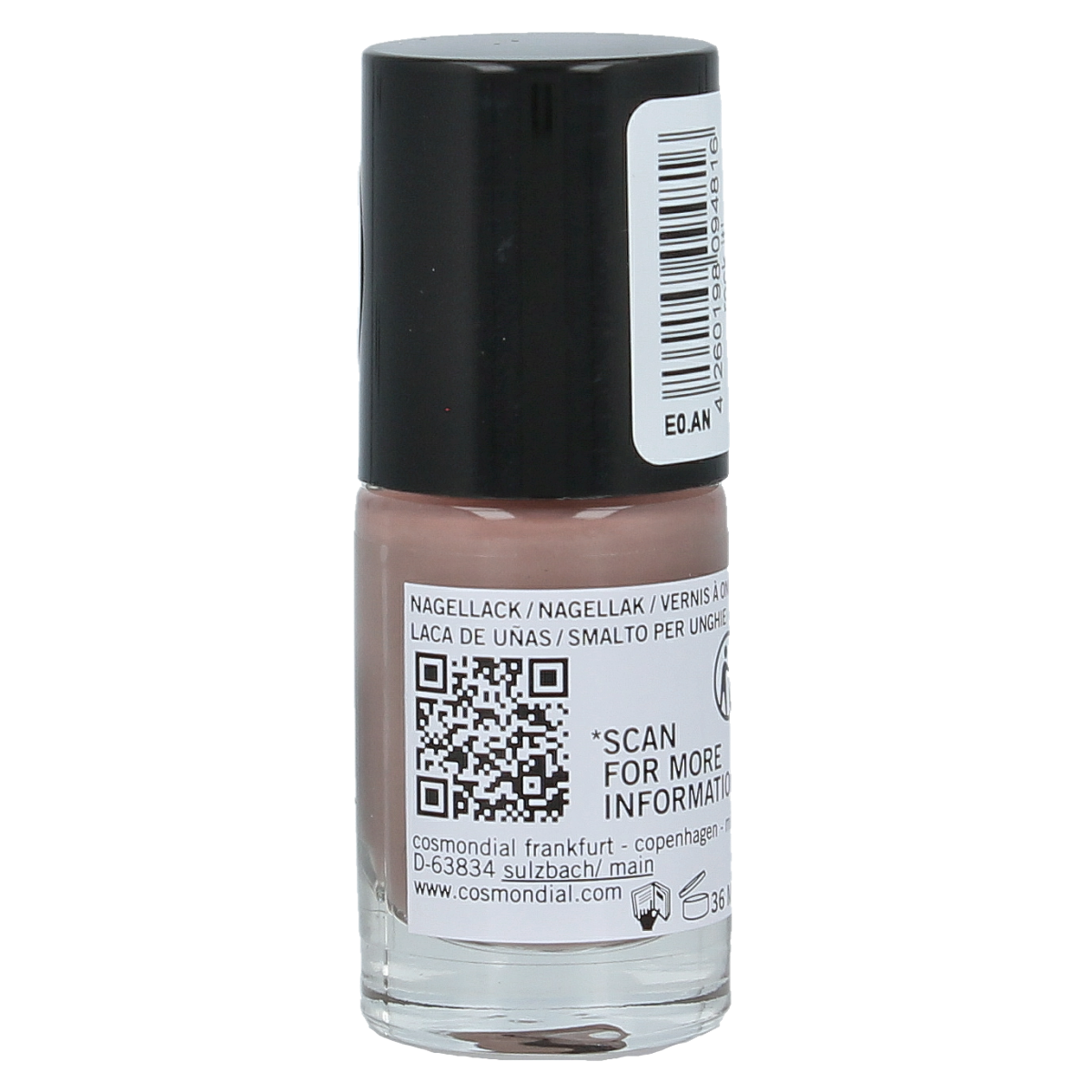 Benecos natural beauty Vegan nail polish rock it! 20-free plantbased 5.00 Milliliter