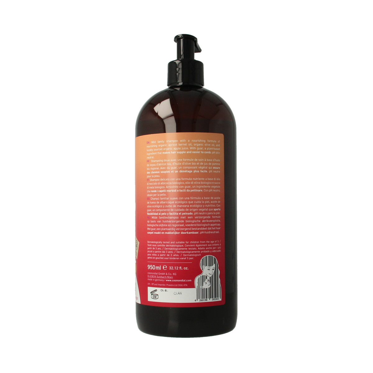 Benecos natural beauty Natural shampoo family size sweet sensation 950.00 Milliliter