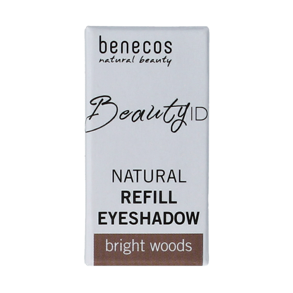 Benecos natural beauty Natural refill eyeshadow bright woods 1 Stuks