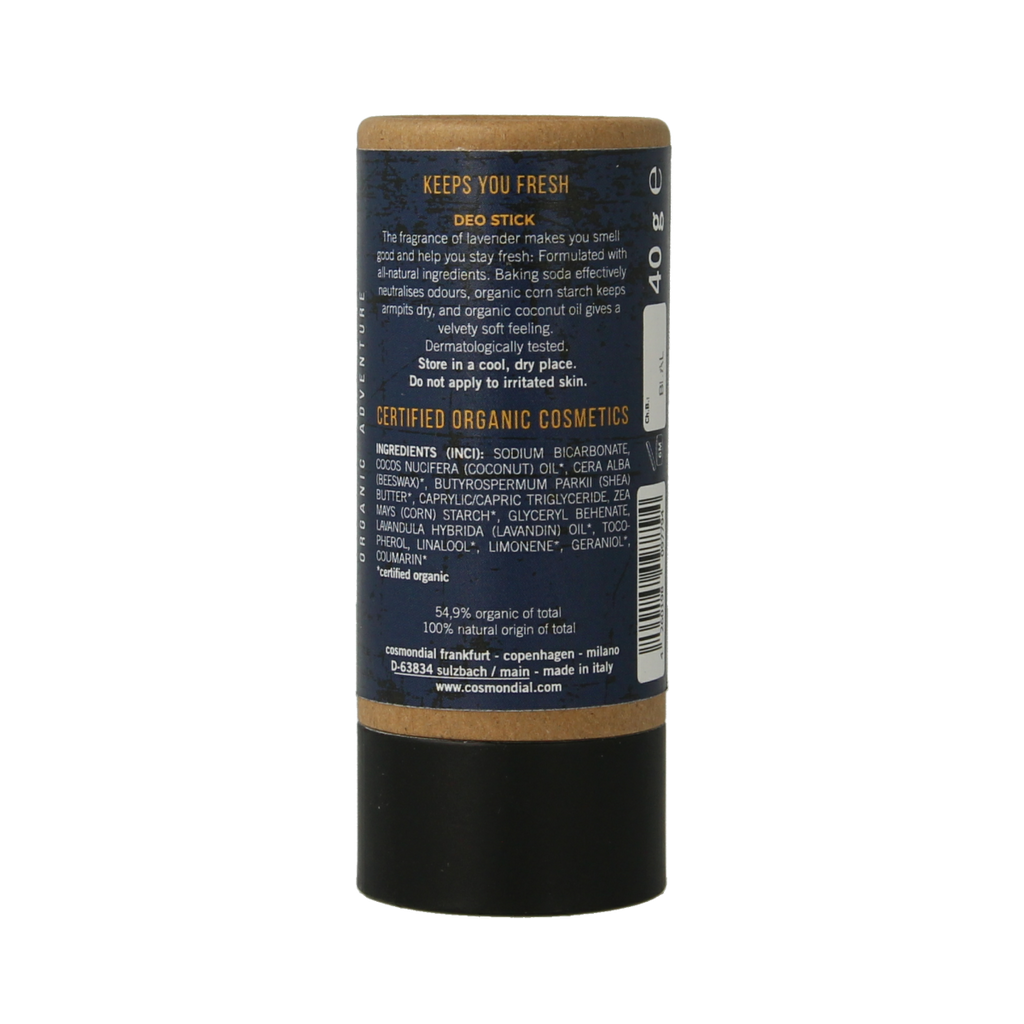 Benecos natural beauty Bio for men only deo stick 40.00 Gram
