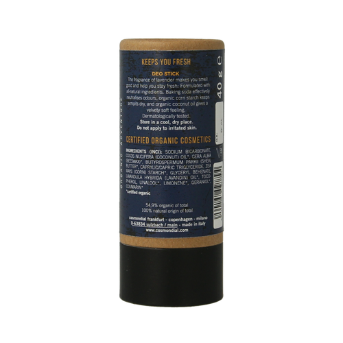 Benecos natural beauty Bio for men only deo stick 40.00 Gram