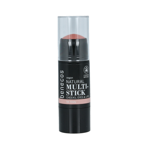 Benecos natural beauty Multi stick - be rosey bio 1 Stuks