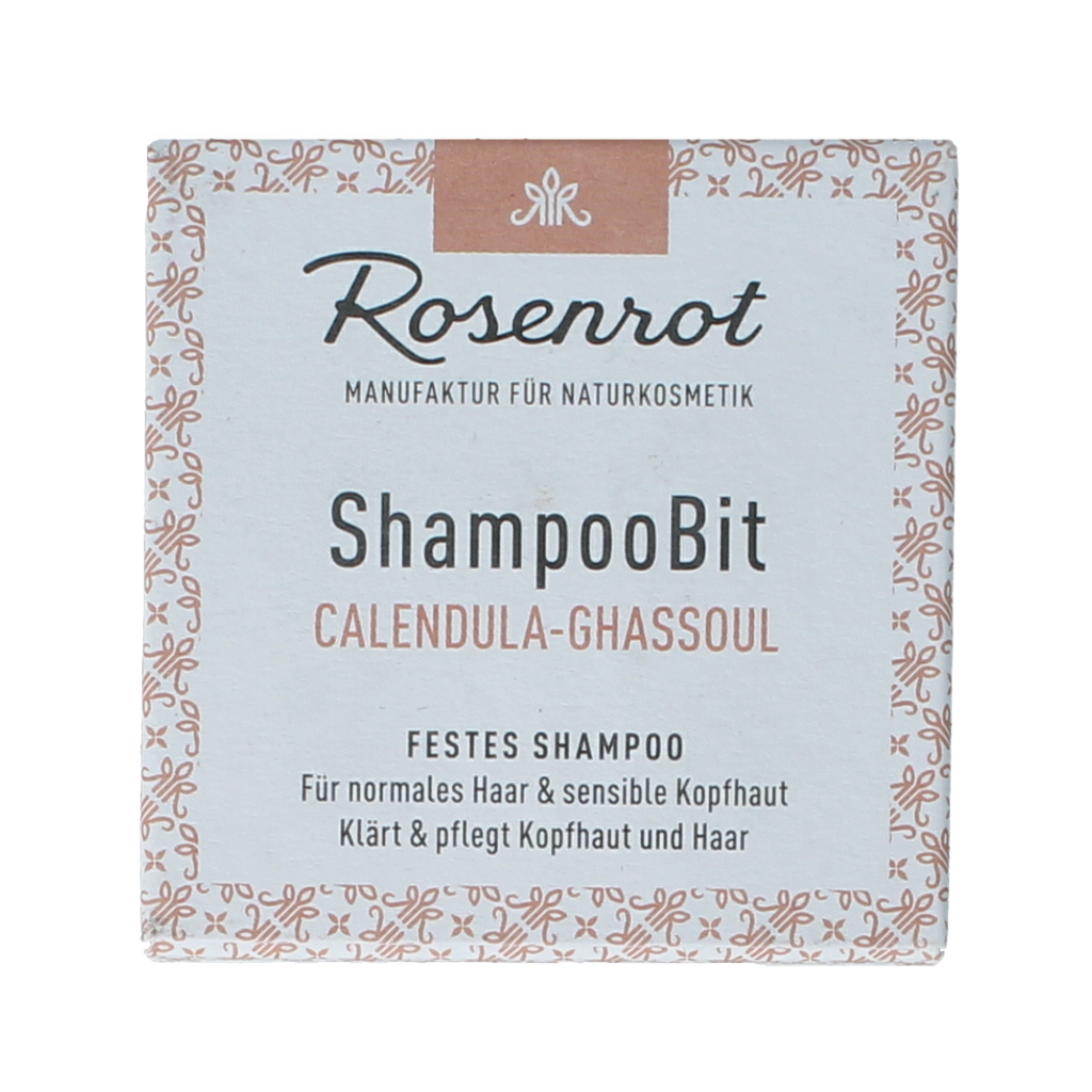 Rosenrot Shampoo solid calendula ghassoul 55.00 Gram