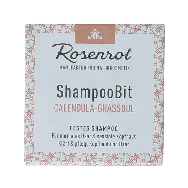 Rosenrot Shampoo solid calendula ghassoul 55.00 Gram