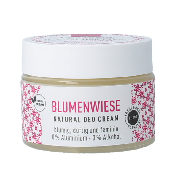 Rosenrot Solid deo creme flower meadow 50 Gram