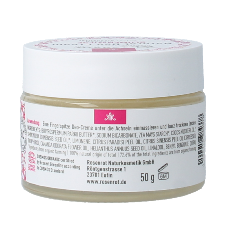Rosenrot Solid deo creme flower meadow 50 Gram