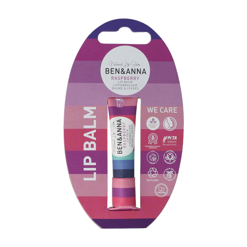 Ben & Anna Lipbalm raspberry 9.00 Gram