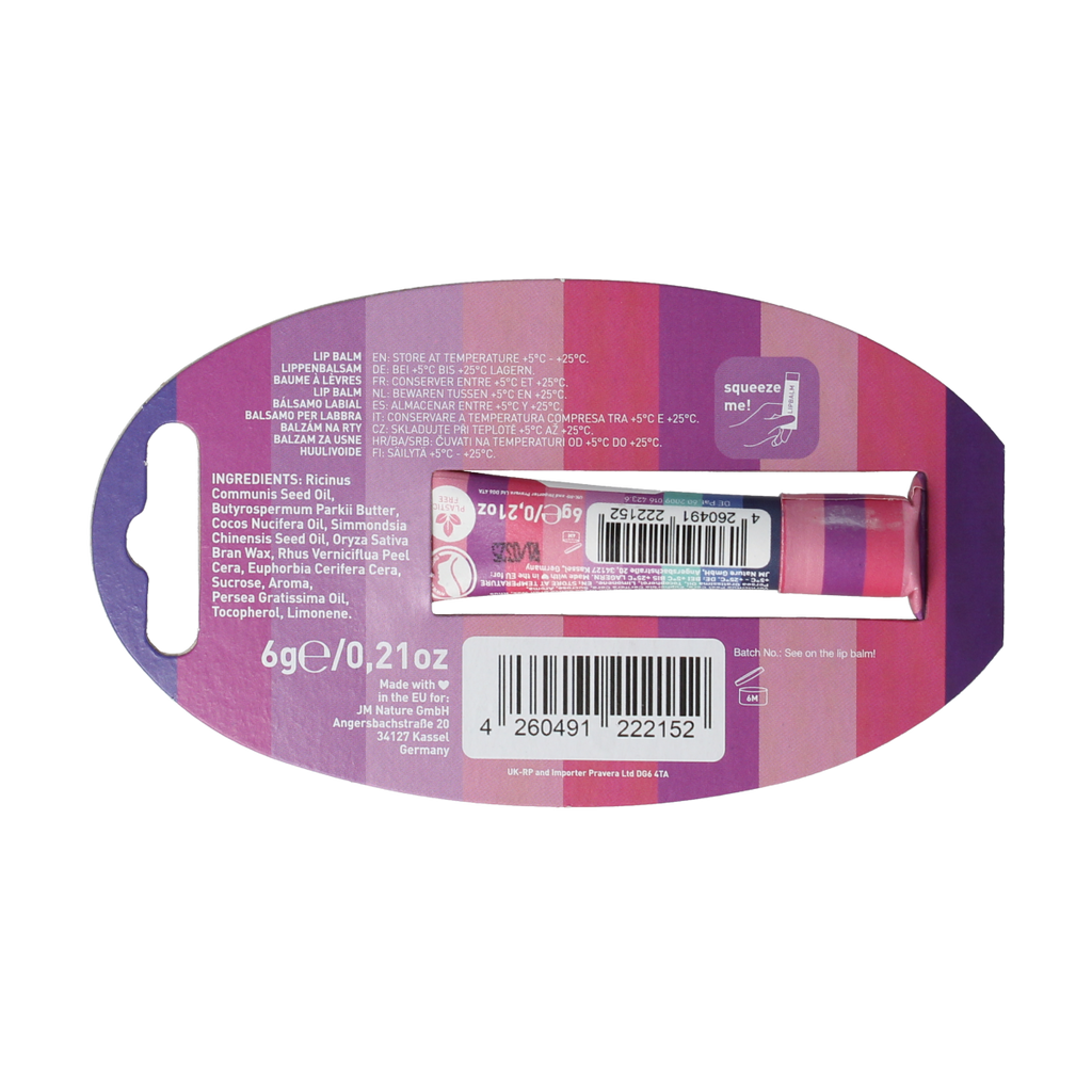 Ben & Anna Lipbalm raspberry 9.00 Gram