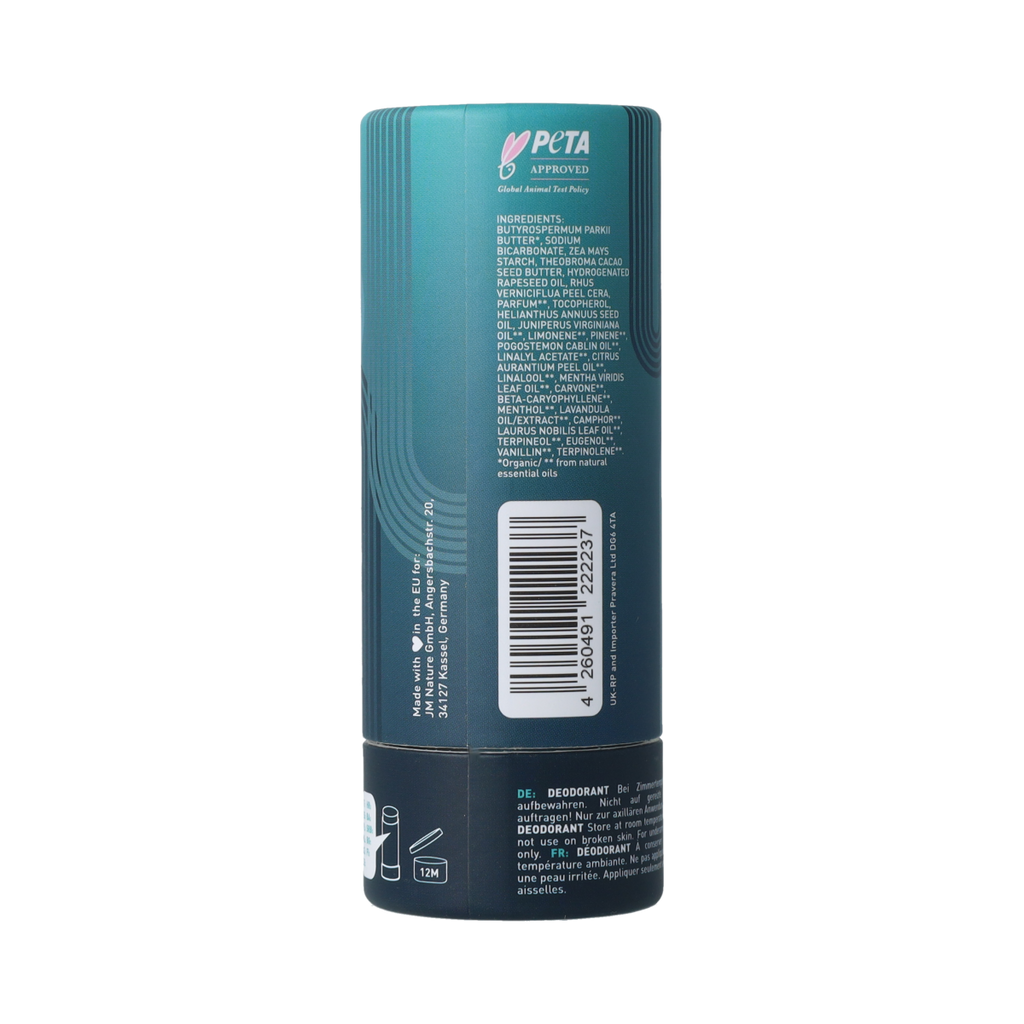 Ben & Anna Deodorant urban black papertube 40.00 Gram