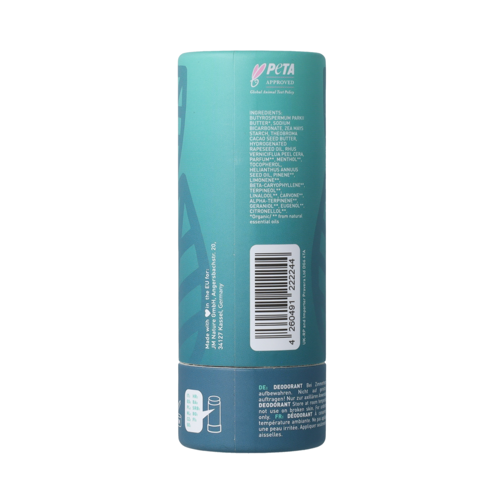 Ben & Anna Deodorant mint papertube 40.00 Gram