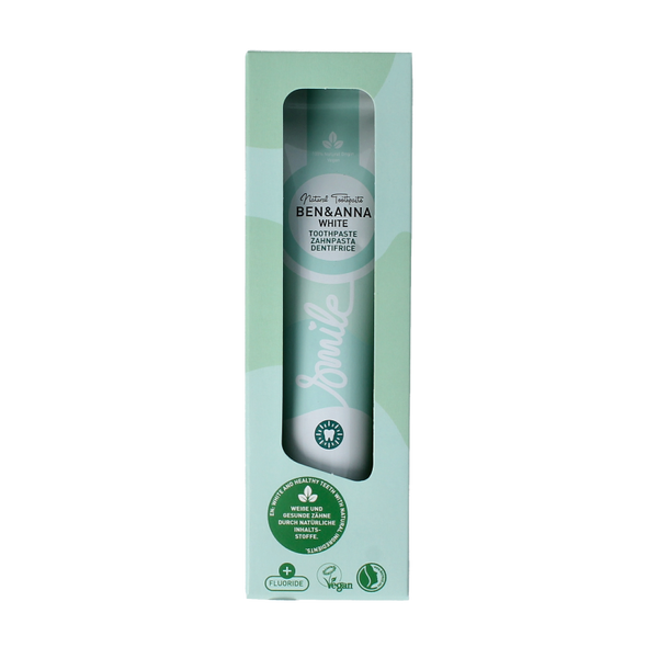 Ben & Anna Toothpaste smile white 75 Milliliter