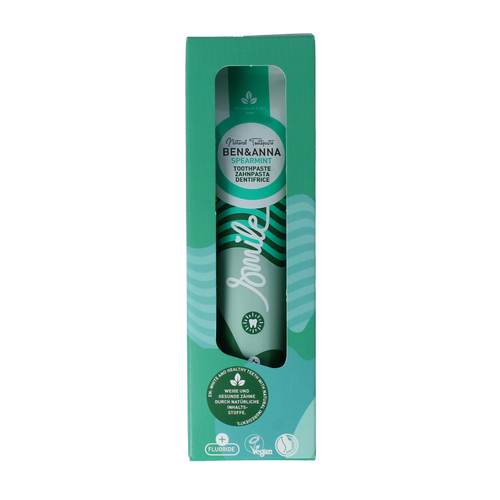 Ben & Anna Toothpaste smile spearmint 75.00 Milliliter