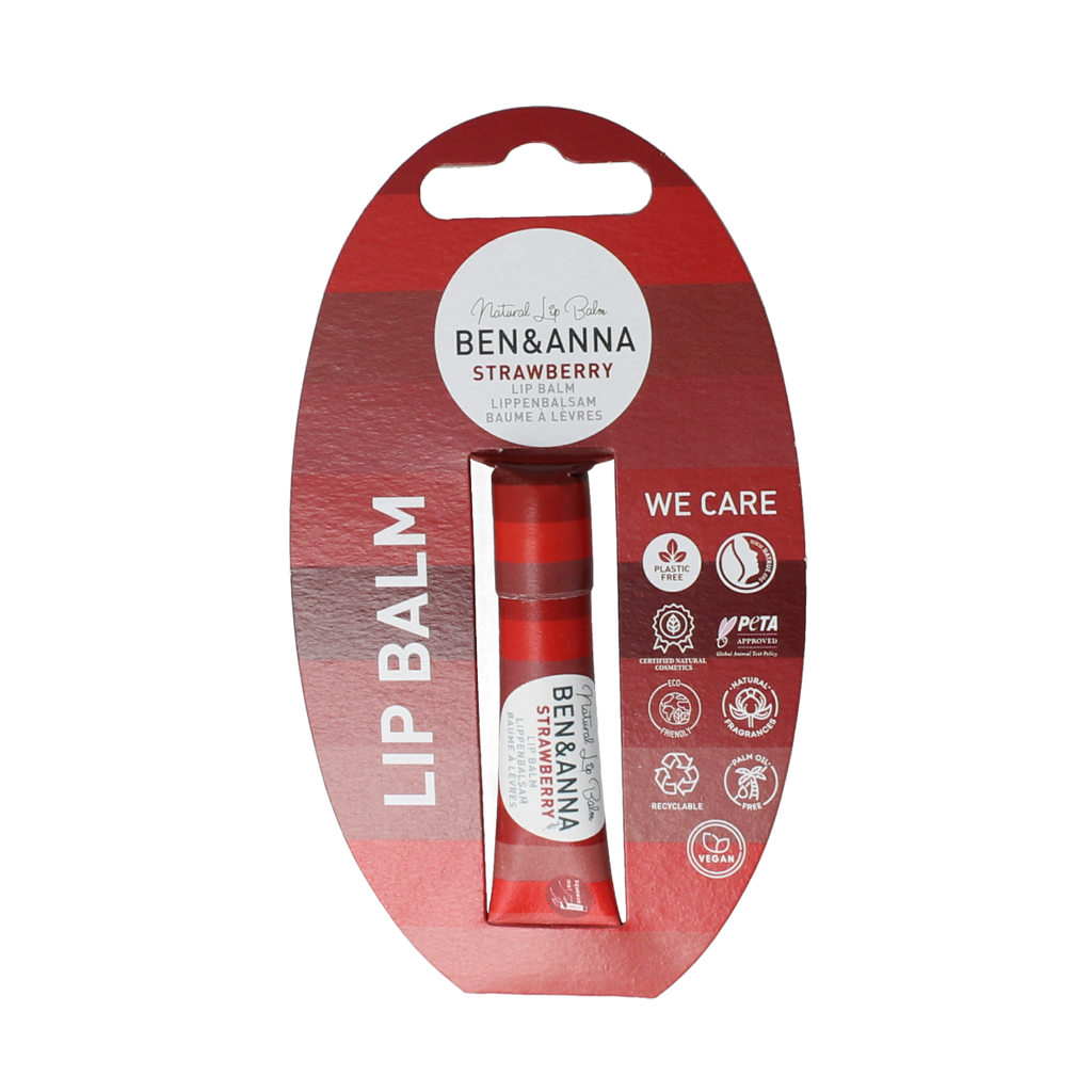 Ben & Anna Lipbalm strawberry 9.00 Gram