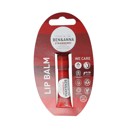 Ben & Anna Lipbalm strawberry 9.00 Gram