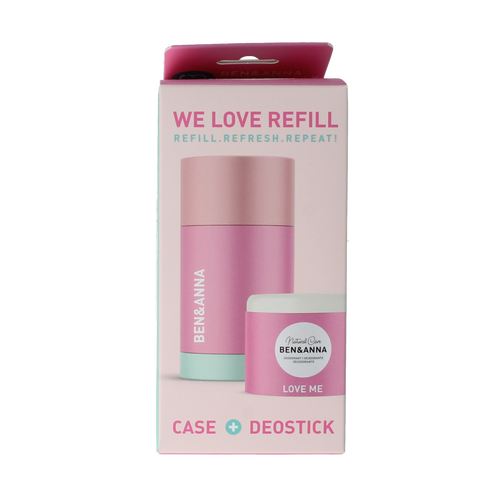 Ben & Anna Deostick love me case en refill 40.00 Gram