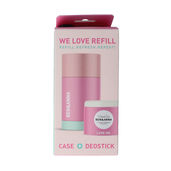 Ben & Anna Deostick love me case en refill 40.00 Gram