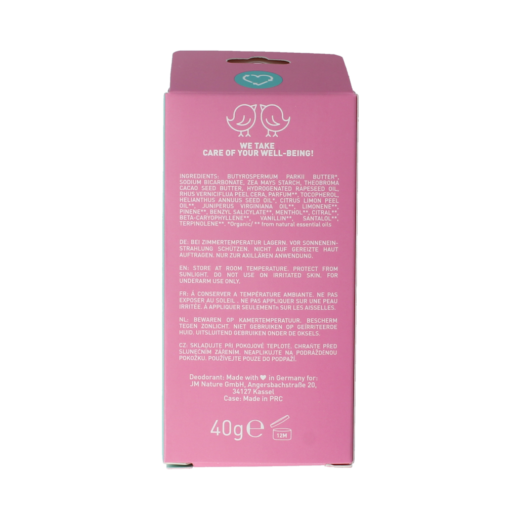 Ben & Anna Deostick love me case en refill 40.00 Gram