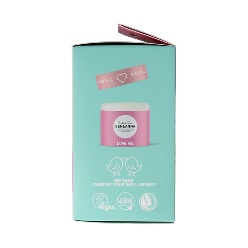 Ben & Anna Deostick love me case en refill 40.00 Gram