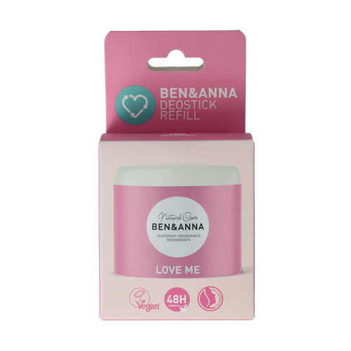 Ben & Anna Deostick love me navulling 40 Gram