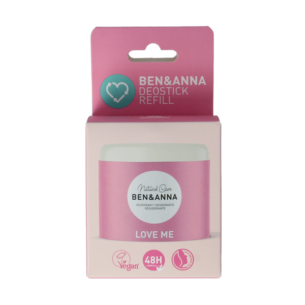Ben & Anna Deostick love me navulling 40 Gram