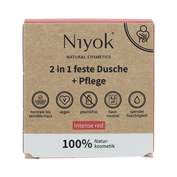 Niyok 2 in 1 shower intense red 80.00 Gram