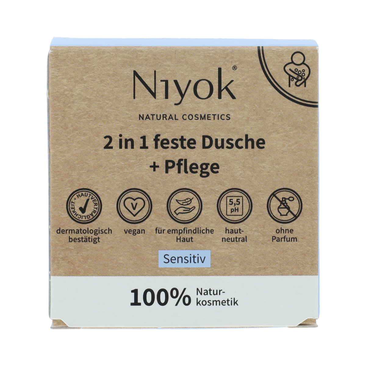 Niyok 2 in1 shower sensitive 80.00 Gram