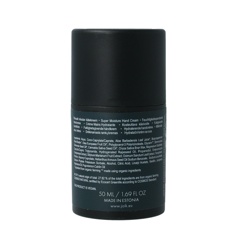 Joik Organics Men handcream super moisturizing 50.00 Milliliter
