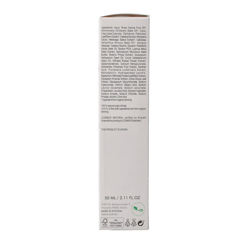 Joik Organics Re-boost collagen day cream skin revive 50 Milliliter