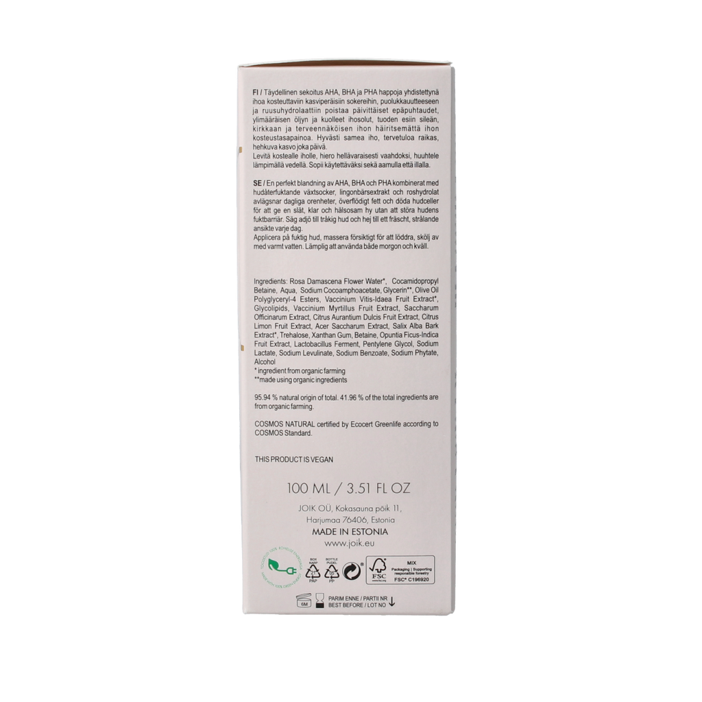 Joik Organics Re-boost glow cleansing gel 100.00 Milliliter