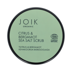 Joik Organics Citrus & bergamot sea salt scrub organic vegan 240.00 Gram