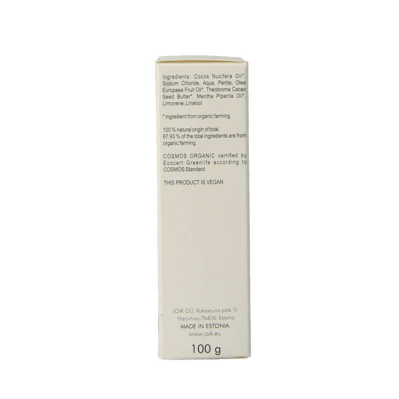 Joik Organics Organic foot soap scrub & clean 100 Gram