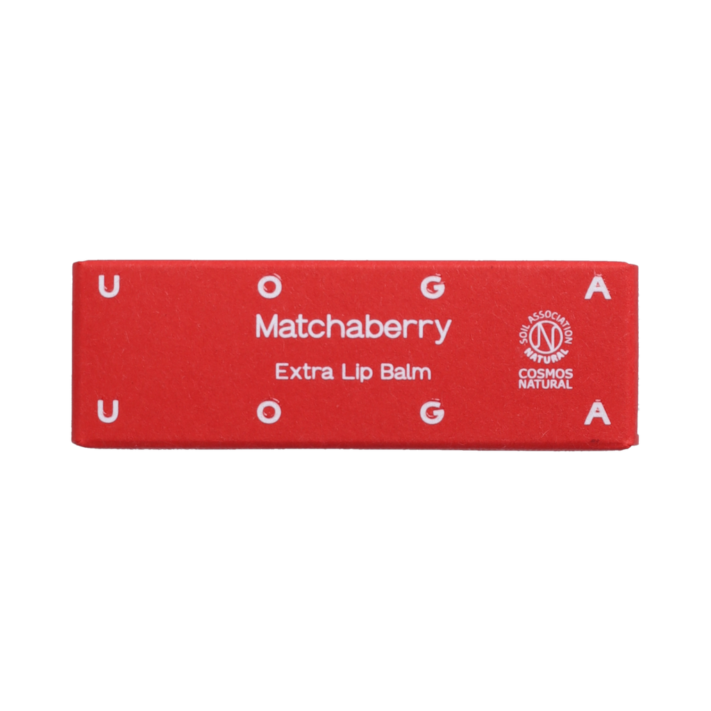 Uoga Uoga Lipbalm matchaberry Extra  4.00 Gram