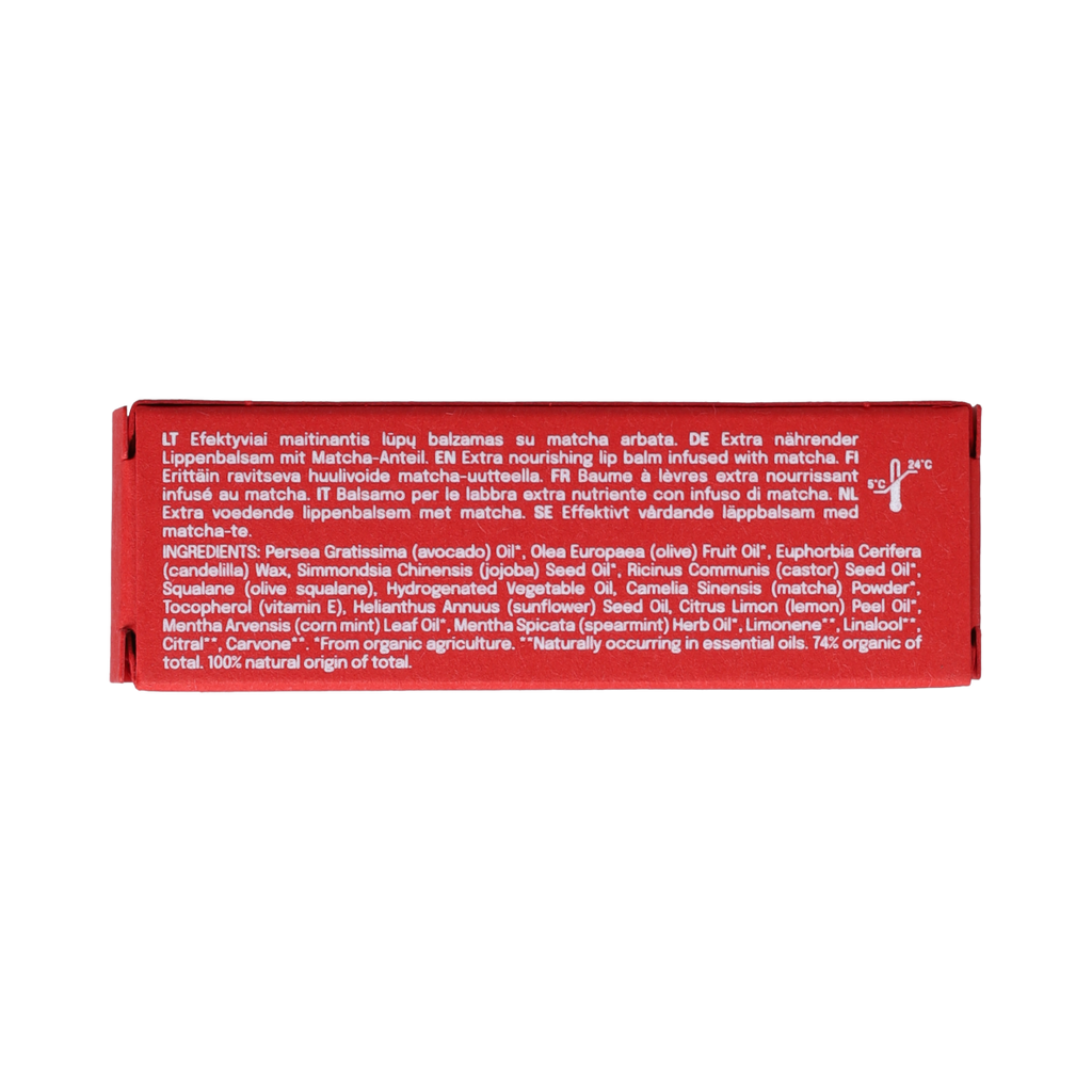 Uoga Uoga Lipbalm matchaberry Extra  4.00 Gram