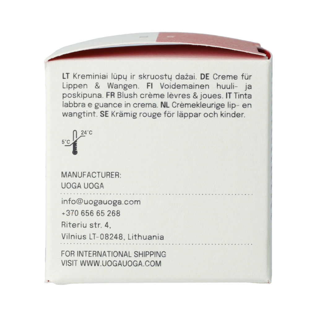 Uoga Uoga Lip & Cheek Nude  4.00 Milliliter