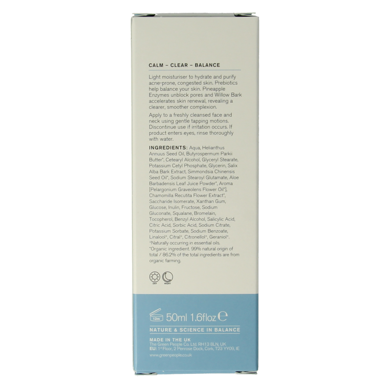 Green People Anti-Blemish Oil Balance 50 Milliliter
