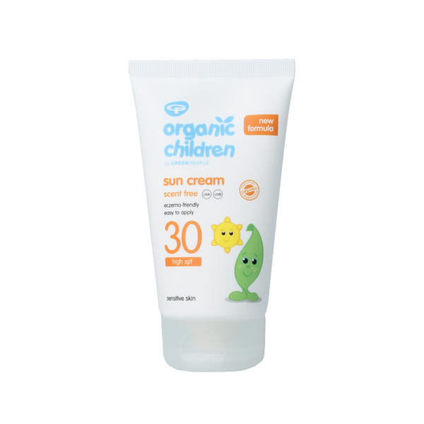 Green People Zonnebrand kind parfumvrij SPF30 150 Milliliter