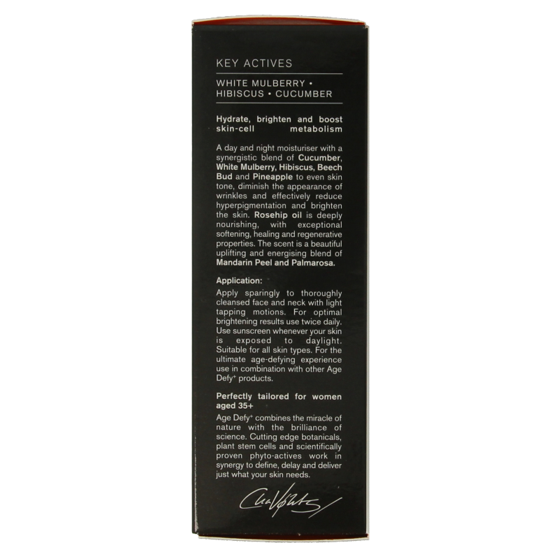Green People Age defy+ 24 hour brightening moisturiser 30 Milliliter