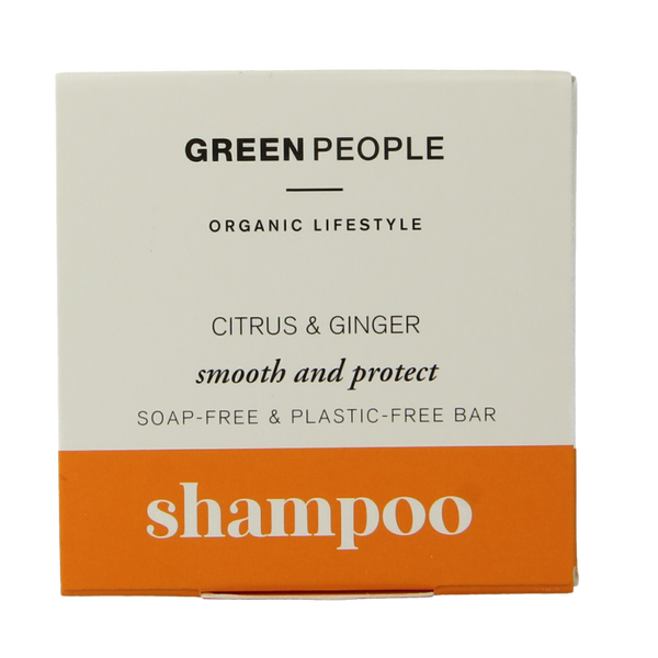 Green People Shampoo bar citrus & ginger 50 Gram